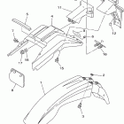 XT225P/XT225PC Крыло
