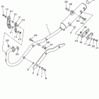 TT-R125 Выхлопная система
