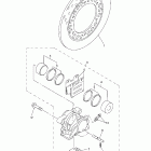 FZ1 Задний суппорт тормозной