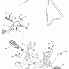 YZ250P Подножки