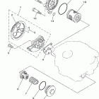 TW200PC/TW200P Масляный насос