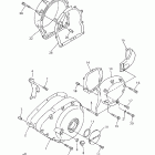 Royal Star Midnight Venture Крышка картера двигателя