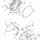 TW 200 Крышка картера двигателя
