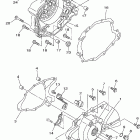 TW200PC/TW200P Крышка картера двигателя