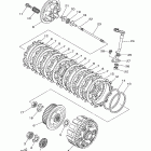 YZ250FP Сцепление