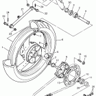 YZF 600R Заднее колесо