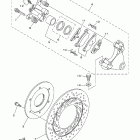 Road Star Warrior Задний суппорт тормозной