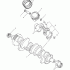 YZF-R1 Коленчатый вал и Поршень