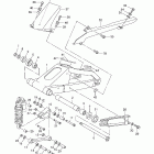 YZF-R1 Бугель (задний рычаг)