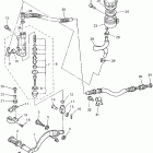 YZF 600R Задний торм цилиндр