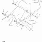 TZ250N Сидение