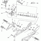 TZ250N Подножки