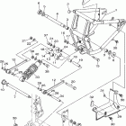 MIDNIGHT STAR-XV1600ASNC/XV1600ASN Задний рычаг подвески