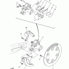 YZ 125 Задний суппорт тормозной
