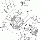 XT 225 Головка цилиндра