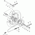 YZ 85 Заднее колесо