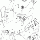 TZ250N Топливный бак