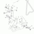 YZ 426F Подножки