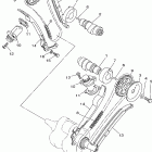V STAR 650 CLASSIC-XVS650APC/XVS650AP Цепь механизма газораспределения