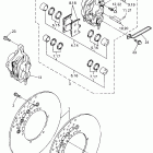 YZF 600R Передний тормозной суппорт