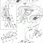 V STAR 650 CUSTOM-XVS650NC/XVS650N Топливный бак
