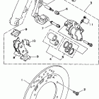 XV250KC/XV250K Передний тормозной суппорт