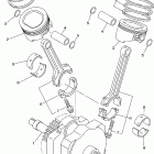 MIDNIGHT STAR-XV1600ASNC/XV1600ASN Коленчатый вал и Поршень