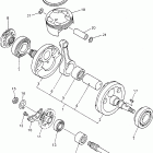 WR426FN Коленчатый вал и Поршень