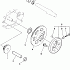 TTR225PC/TTR225P Муфта стартера
