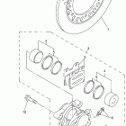 FZ1 Задний суппорт тормозной