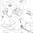 XT225N/XT225NC Топливный бак