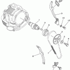 XT225N/XT225NC Цепь механизма газораспределения