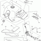 XT 225 Топливный бак