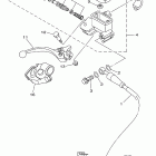 WR 250F Главный тормозной цилиндр,передний