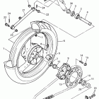 YZF 600R Заднее колесо