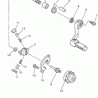 WR 400F Вал переключения