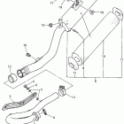 YZ 426F Выхлопная система