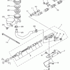 V STAR 1100 CUSTOM-XVS1100PC/XVS1100P Задний торм цилиндр