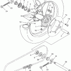 YZ 426F Заднее колесо
