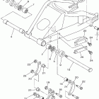 TZ250N Бугель (задний рычаг)