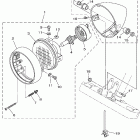 V STAR 650 CUSTOM-XVS650NC/XVS650N Фара