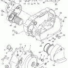 V STAR 650 CLASSIC-XVS650APC/XVS650AP Крышка картера двигателя
