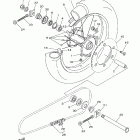 YZ 125 Заднее колесо