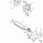 V STAR 650 CLASSIC-XVS650APC/XVS650AP Масляный насос
