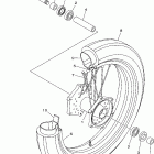 V STAR 1100 CLASSIC-XVS1100ARC/XVS1100AR Переднее колесо