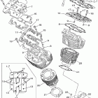 Road Star Silverado Цилиндр
