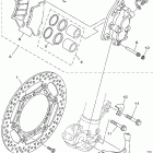 WR250FN Передний тормозной суппорт