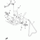 YZ 80 Подножки