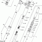 V STAR 1100 CLASSIC-XVS1100ARC/XVS1100AR Передняя вилка