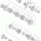 YZ 426F Трансмиссия